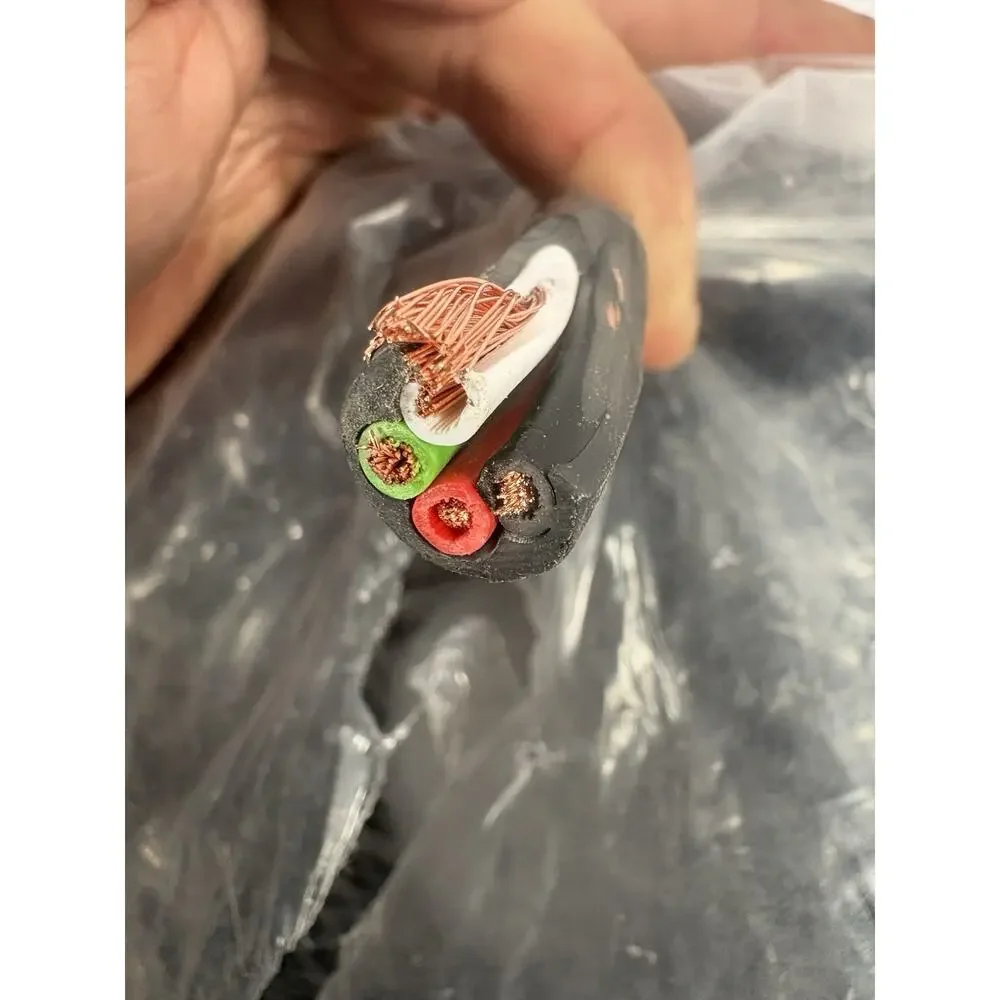 Kimbluth 12/4 SOOW Cable 100FT 12 AWG 4 Conductor Copper 600V Portable Power